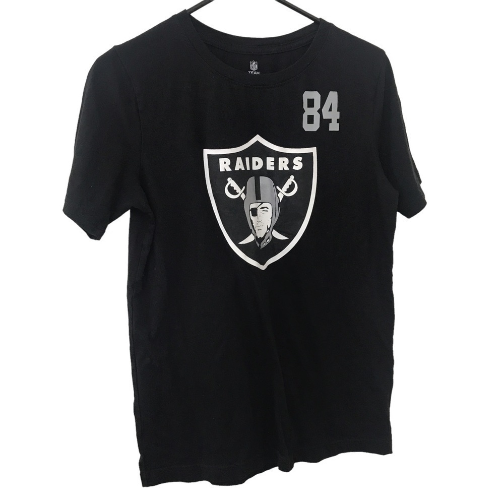3/$15 NFL kids Oakland Las Vegas raiders 84 Antonio brown short sleeve shirt XL